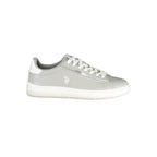 Gray Polyester Men's Sneaker