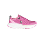 Damen-Sneaker aus pinkem Polyurethan
