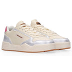 Bicolor Leather Low Top Sneakers