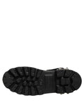 Dolce & Gabbana Black Stud Platform Combat High Boots Shoes