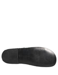 Dolce & Gabbana Black Fabric Woven Slides Sandals Flats Shoes