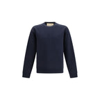 Valentino Garavani Blue Cotton Sweatshirt