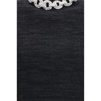 Valentino Garavani Black Cotton Cocktail Dress
