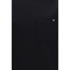 Valentino Garavani Black Cotton Sweatshirt