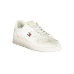 White Polyurethane Men's Sneaker