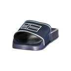 Blue Polyurethane Men's Slipper