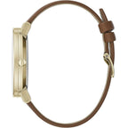Furla Brown Leather Dress Watch