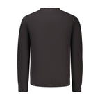 Black Cotton Men's Sweater