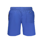 Blue Polyamide Men Swimwear