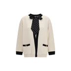 Valentino Garavani Beige Cotton Cardigan