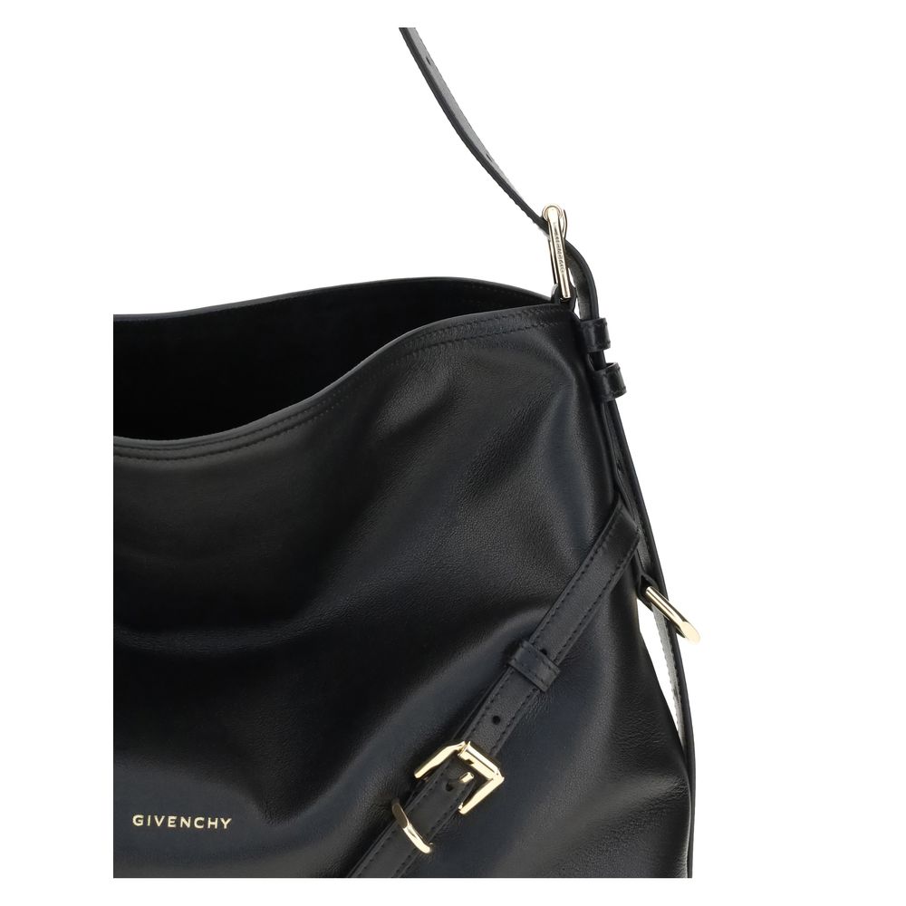 Handtasche aus schwarzem Kalbsleder Bos Taurus