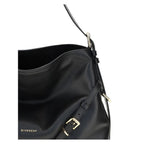 Handtasche aus schwarzem Kalbsleder Bos Taurus