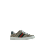Multicolor Fabric Low Top Sneakers