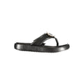Black Polyurethane Women's Sandal