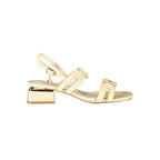 Laura Biagiotti Beige Poliuretano Women's Sandal