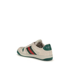 Gucci Beige Polyester Athletic Sneakers