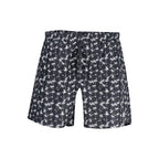 U.S. Grand Polo Blu Poliammide Men's Swim Shorts