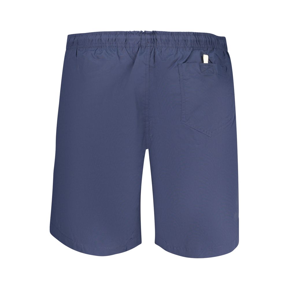 Blue Poliammide Mens Swimwear