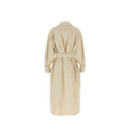 Max Mara Beige Cotton False
