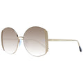 Goldfarbene Sonnenbrille aus Metall