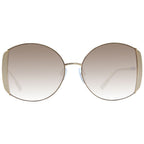 Goldfarbene Sonnenbrille aus Metall