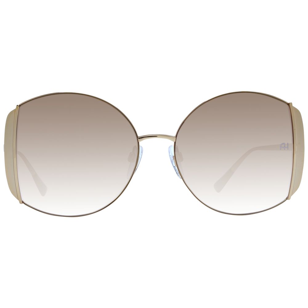 Goldfarbene Sonnenbrille aus Metall