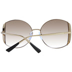 Goldfarbene Sonnenbrille aus Metall