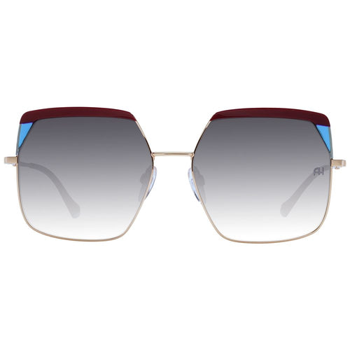 Ana Hickmann Gold Metal Sunglasses