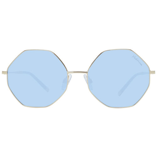 Ana Hickmann Gold Metal Sunglasses
