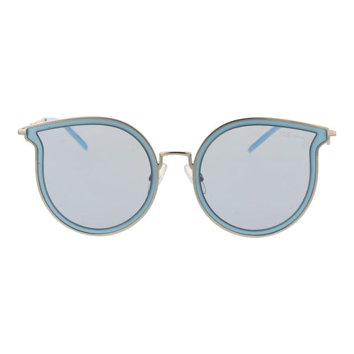 Ana Hickmann Blue Metal Sunglasses