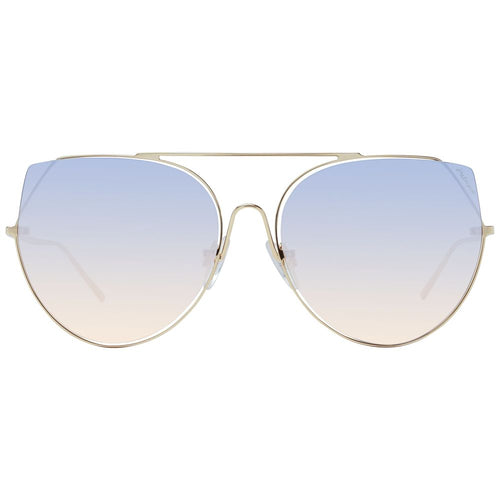 Ana Hickmann Gold Metal Sunglasses
