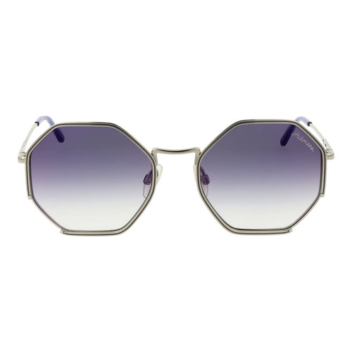Ana Hickmann Gray Metal Sunglasses