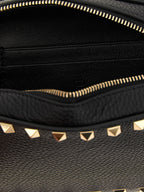 Valentino Garavani Black Calfskin Crossbody Bag
