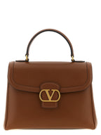 Valentino Garavani Brown Calfskin Handbag