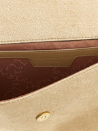 Gold Polyester Cardholder