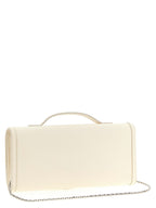 Roger Vivier White Calfskin Clutch Bag