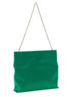 Bicolor Viscose Clutch Bag