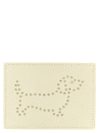 Thom Browne Beige Calfskin Cardholder