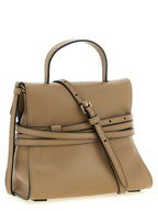 Beige Napa Leather / Calf Bos Taurus Handbag