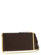 Braune Lederclutch