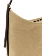 A.P.C. Beige Cotton Shoulder Bag