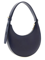 Furla Blue Calfskin Shoulder Bag