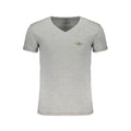 Brown Cotton Men's T-Shirt