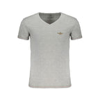 Brown Cotton Men's T-Shirt