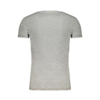 Brown Cotton Men's T-Shirt