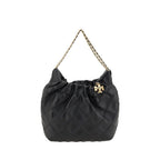 Tory Burch Black Lamb Ovis Aries Aries Shoulder Bag