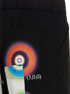 MSFTSrep Black Cotton Casual Pants