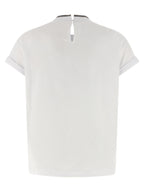 Brunello Cucinelli White Cotton T-Shirt