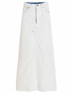 Maison Margiela White Cotton Mini Skirt