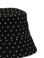 RUSLAN BAGINSKIY Black Wool Bucket Hat